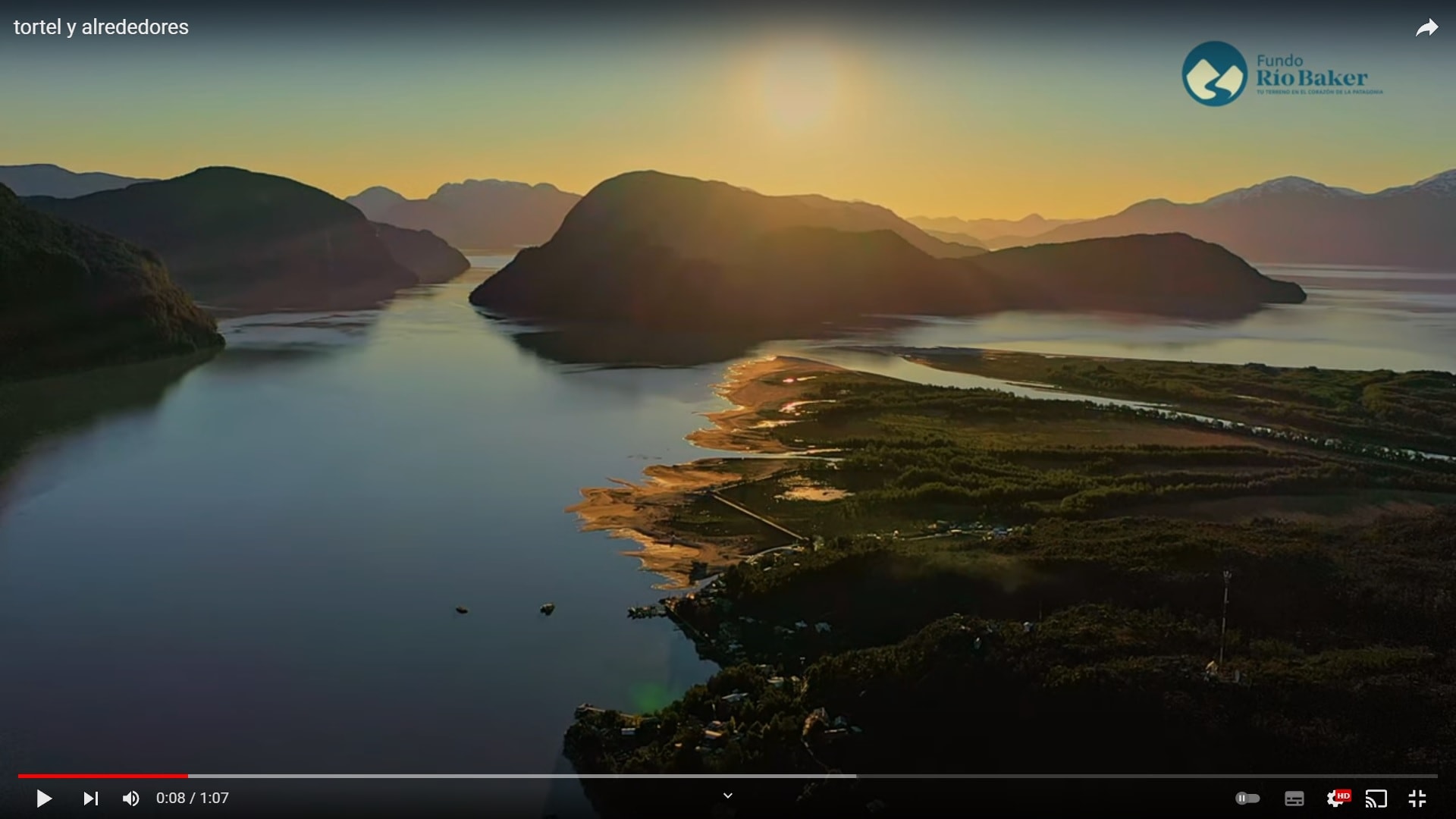 Miniatura Fundo Río Baker